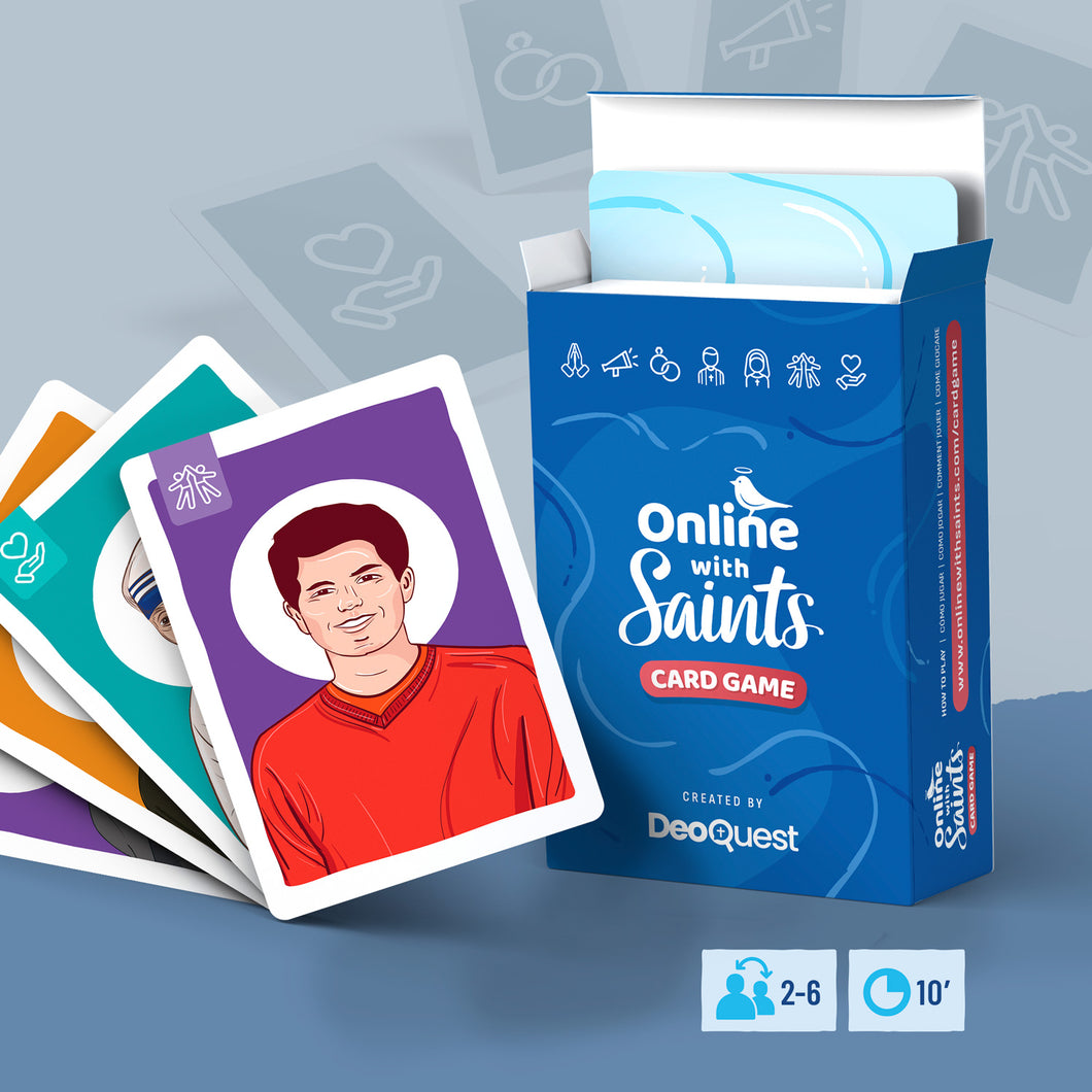 Online with Saints Card Game